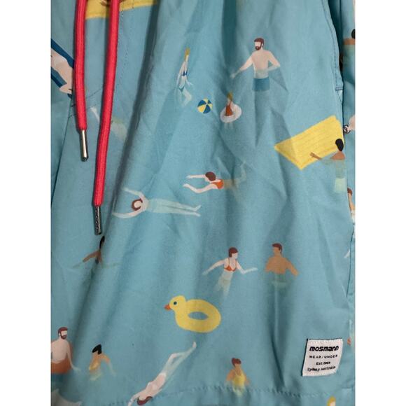 Mosmann Australia Cabana Boy Swim Trunks Medium - Picture 4 of 9